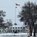 American Flag and Fort McCoy