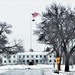 American Flag and Fort McCoy