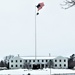 American Flag and Fort McCoy