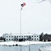 American Flag and Fort McCoy