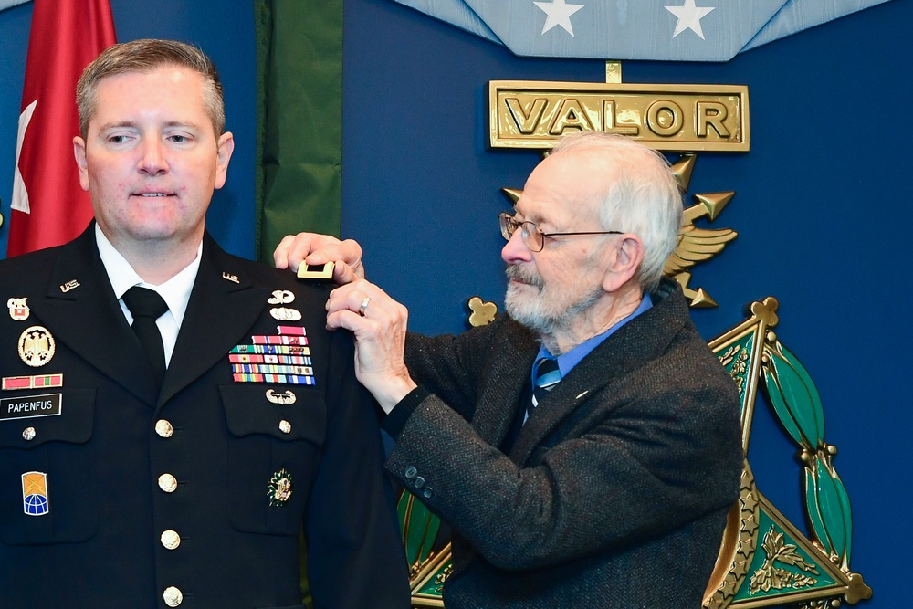 Col. Joseph A. Papenfus promotion to brigadier general at the Pentagon