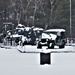 Snow at Fort McCoy's Commemorative Area