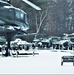 Snow at Fort McCoy's Commemorative Area