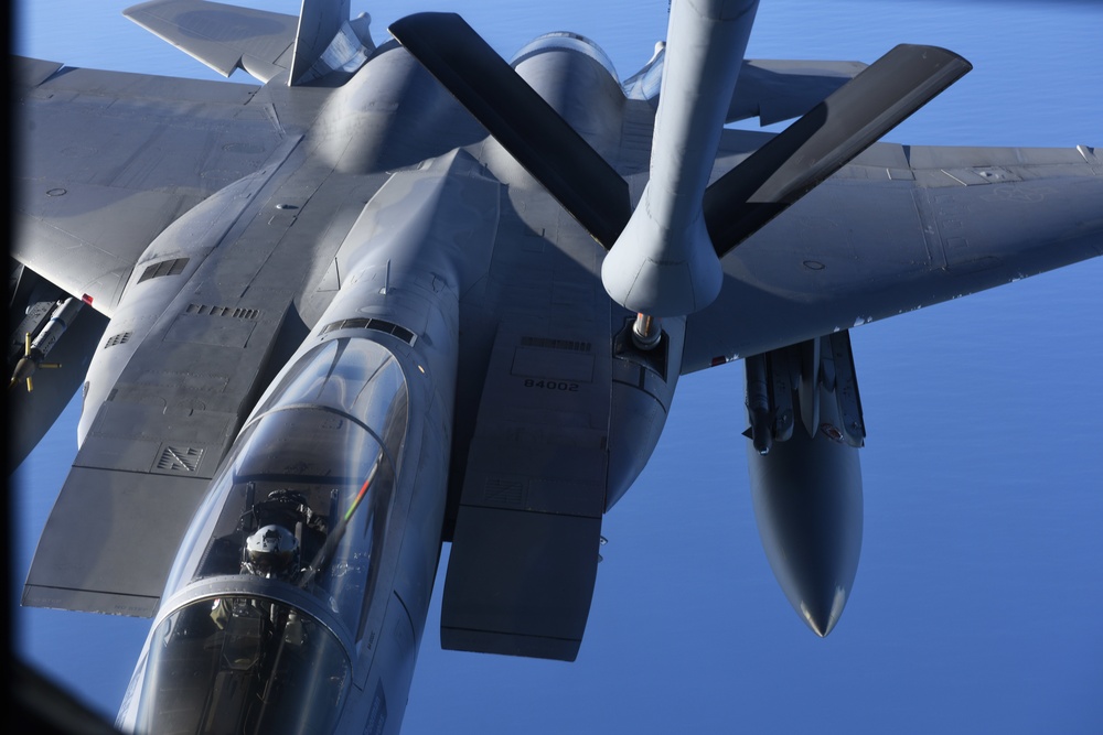 Fairchid Fuels Oregon ANG F-15