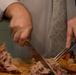 48th FW leadership serve Thanksgiving meal to Airmen