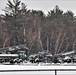 Snow at Fort McCoy's Commemorative Area