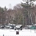 Snow at Fort McCoy's Commemorative Area