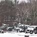 Snow at Fort McCoy's Commemorative Area