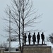 Snow at Fort McCoy's Commemorative Area