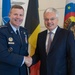 SACEUR Visits Belgian King, Minister of Defence and Chief of Defence