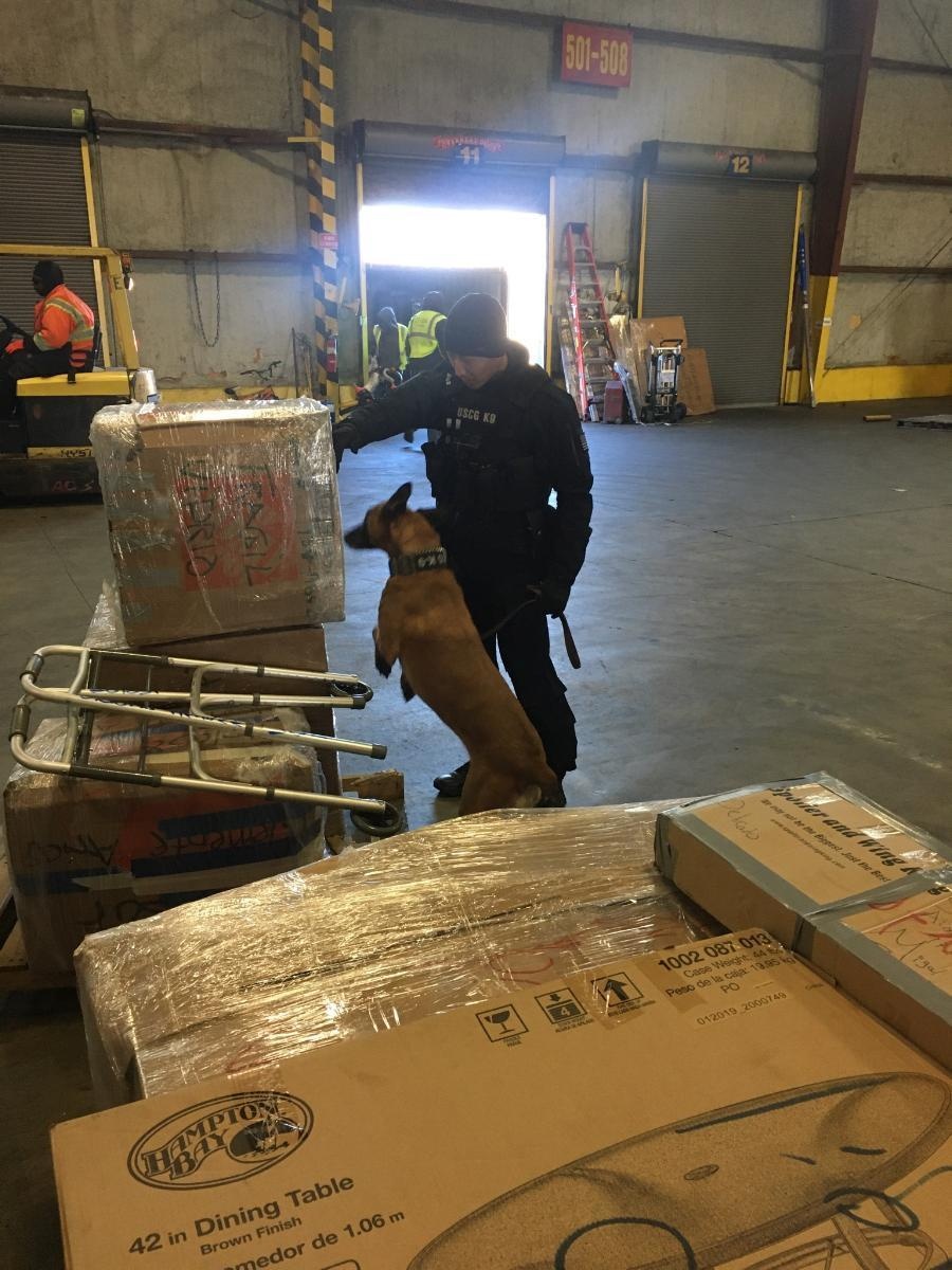 Interagency team inspects goods at Philadelphia port
