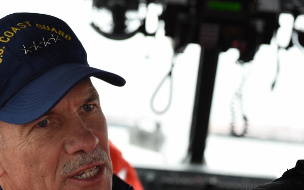 Vice commandant gets underway with Station Houston