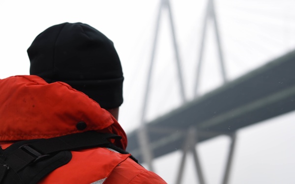 Vice commandant gets underway with Station Houston