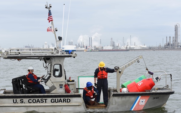 ANT Galveston services ATON on the Houston Ship Channel