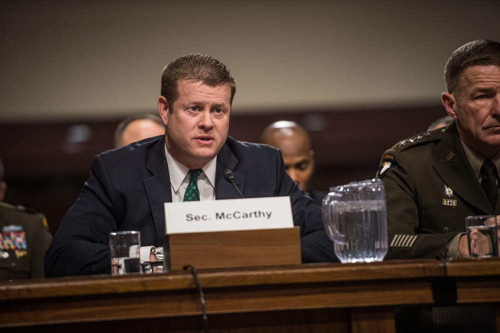 Secretary McCarthy Speaks at Housing Hearing