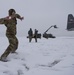 Hercules Airmen de-ice aircraft, re-ice each other