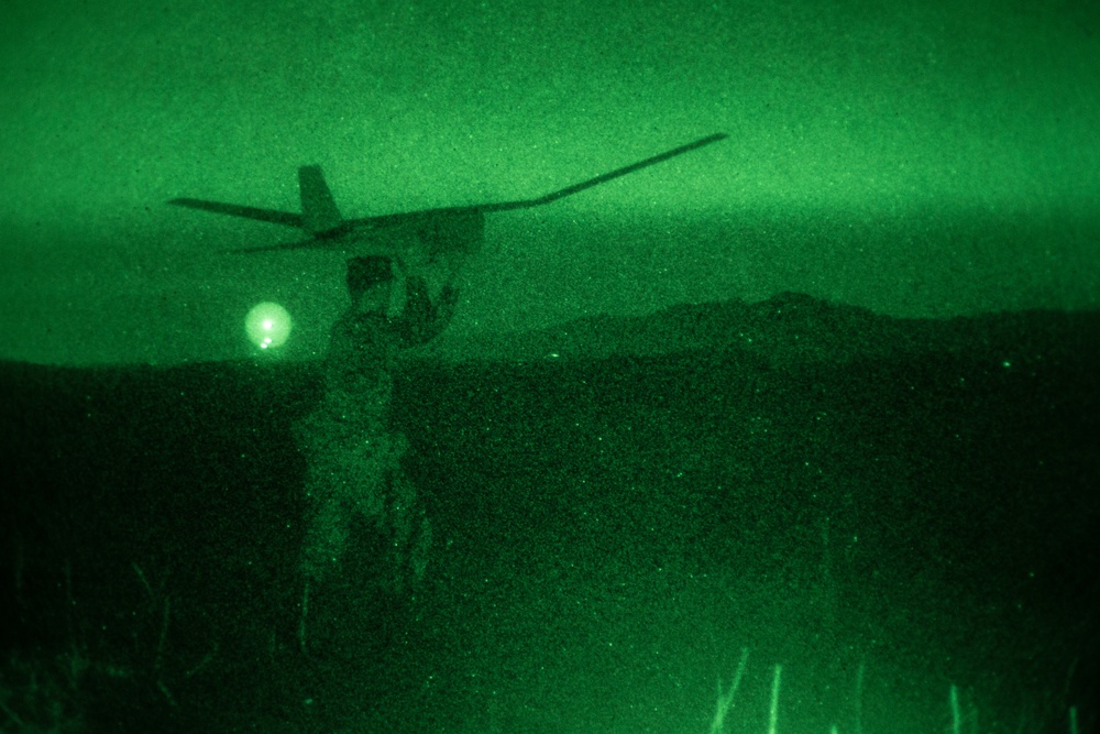 Pendleton Marines launch RQ-20 Puma in support of Operation Buck Rogers
