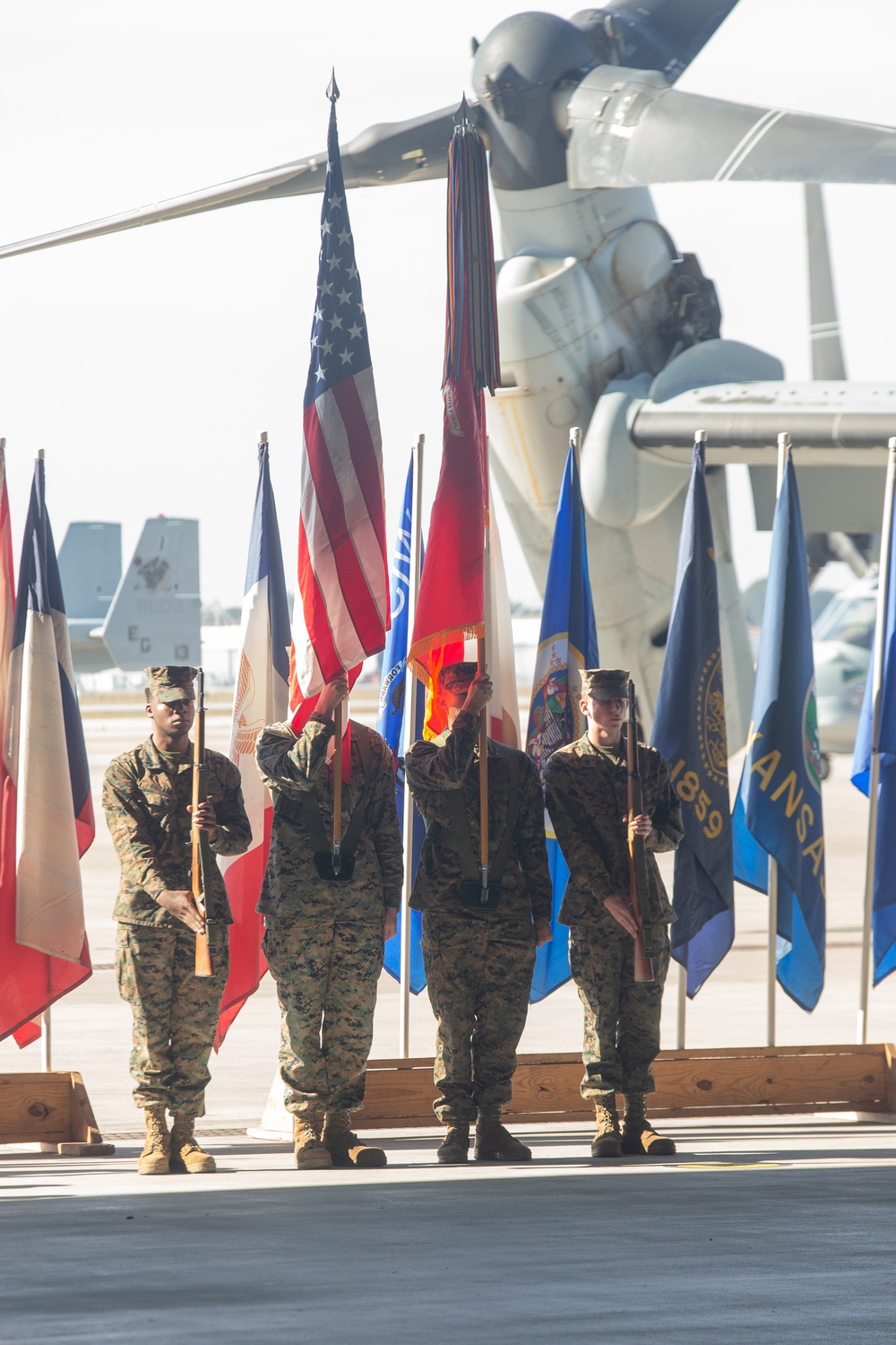 VMM-264 Change of Command Ceremony