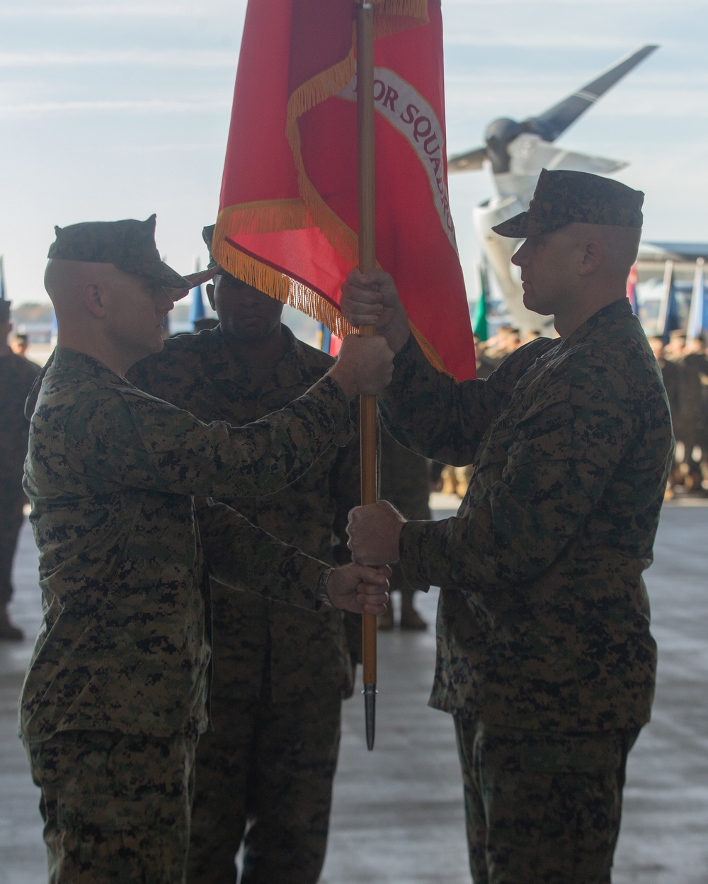 VMM-264 Change of Command Ceremony