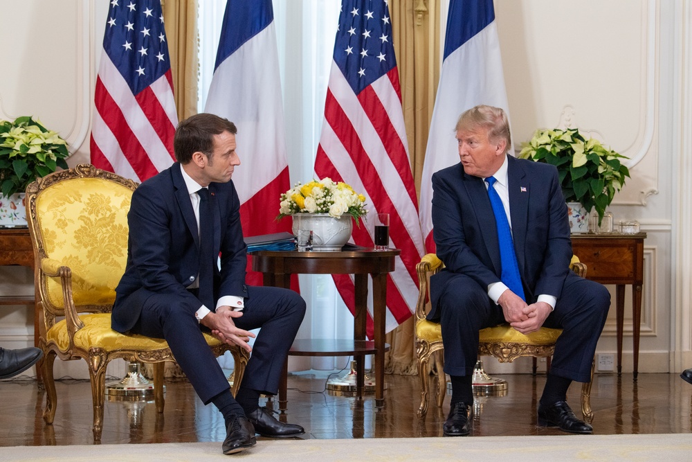 US and France Bilat Ahead of NATO Summit 2019
