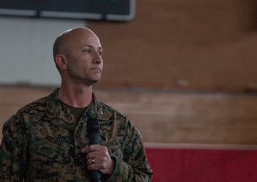 31st MEU command welcomes BLT 1/5 “Geronimo” to Okinawa