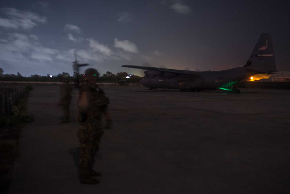 75th Expeditionary Airlift Squadron resupplies U.S. forces