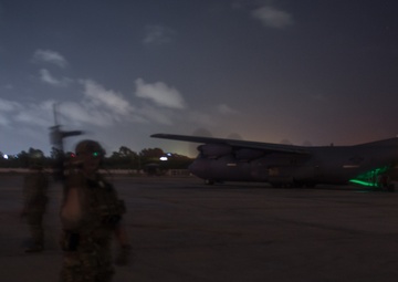 75th Expeditionary Airlift Squadron resupplies U.S. forces
