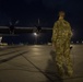 75th Expeditionary Airlift Squadron resupplies units at night