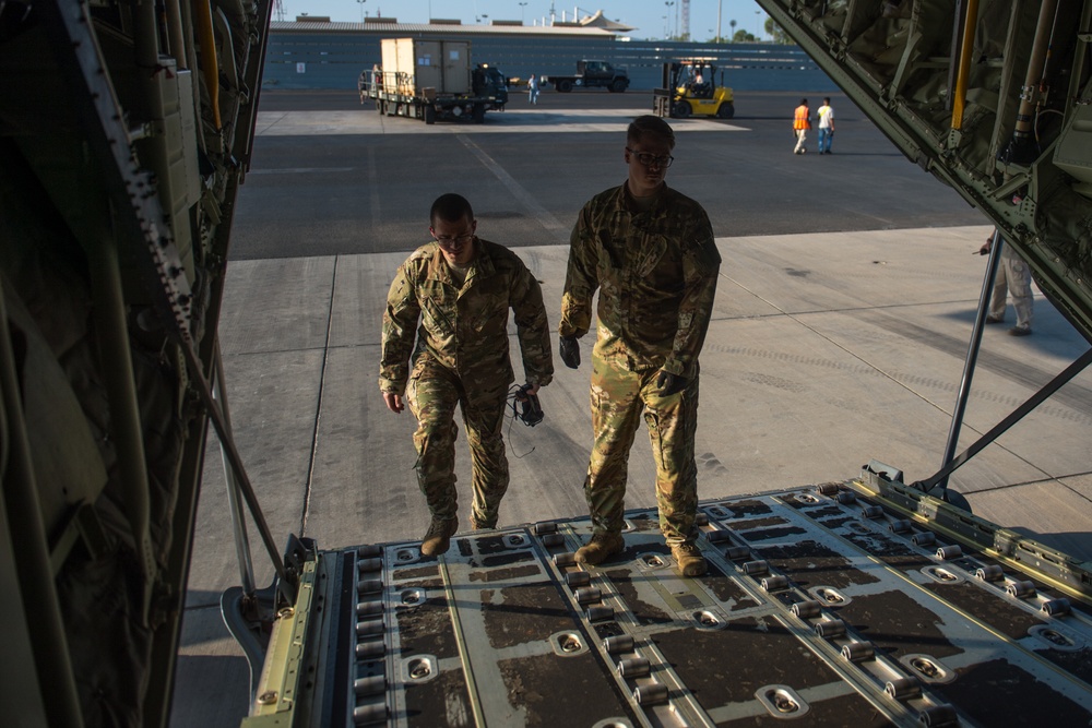 75th Expeditionary Airlift Squadron resupplies U.S. forces in East Africa