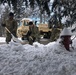 NY Army National Guard troops assist in snow storm clean up