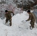 NY Army National Guard troops assist in snow storm clean up