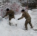NY Army National Guard troops assist in snow storm clean up