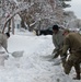 NY Army National Guard troops assist in snow storm clean up