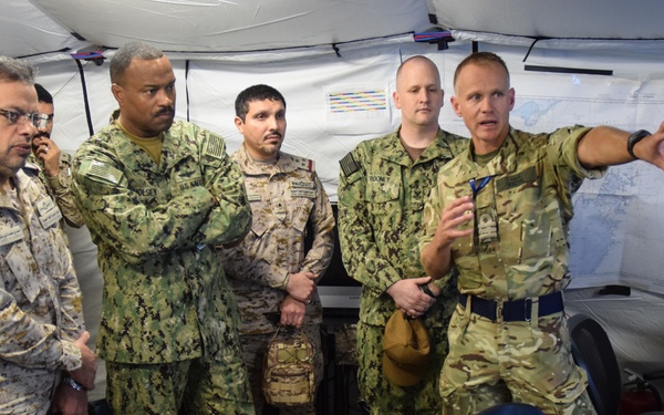 Royal Saudi Navy Rear Adm. Ahmed Albrikan visits IMSC