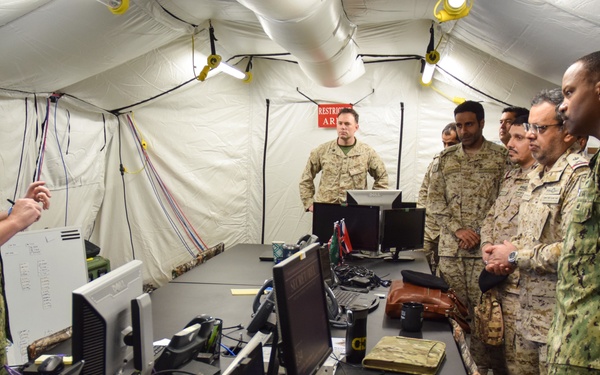 Royal Saudi Navy Rear Adm. Ahmed Albrikan visits IMSC