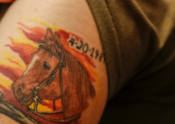 Horse tattoo