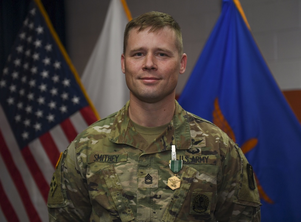 128th Aviation Brigade awards instructor of the year