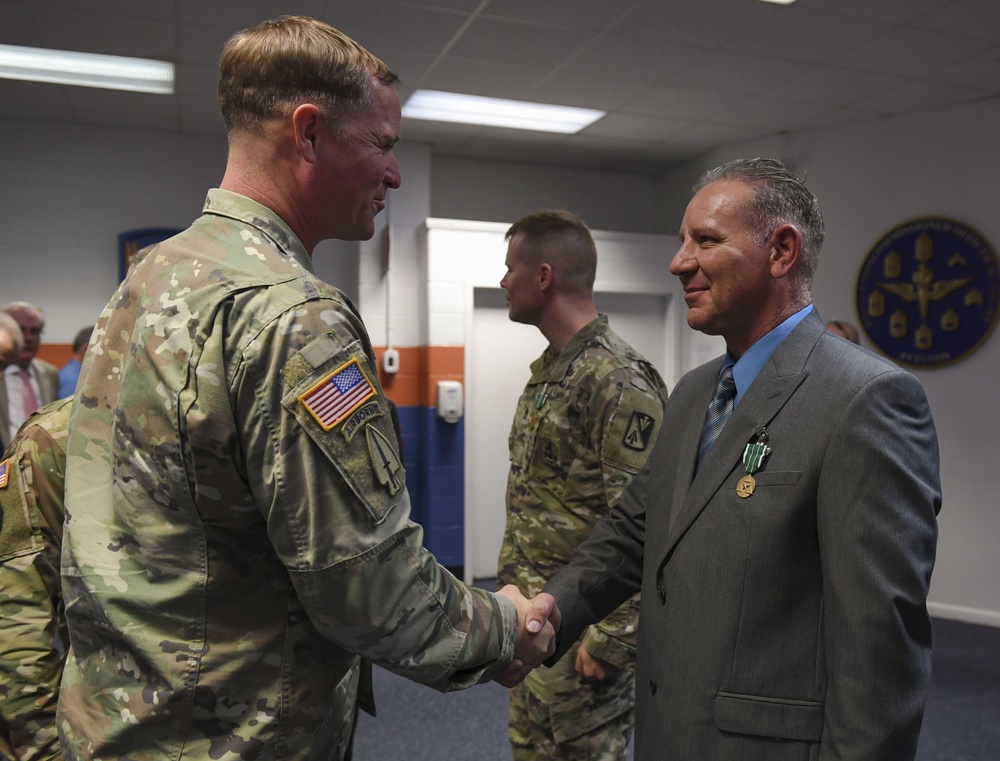 128th Aviation Brigade awards instructor of the year