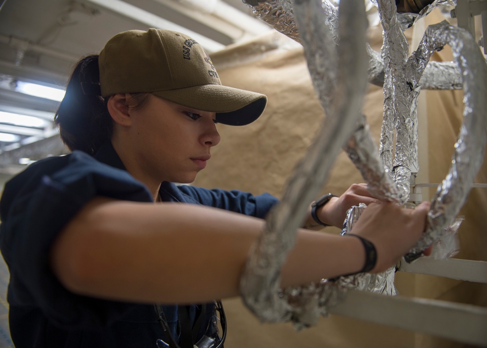 GHWB Sailor Preps Space
