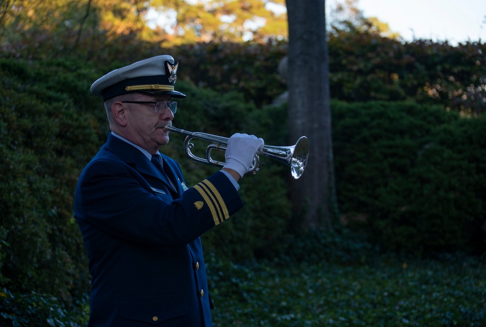 Veterans, Friends and Family Participate In Veterans Day Ceremony