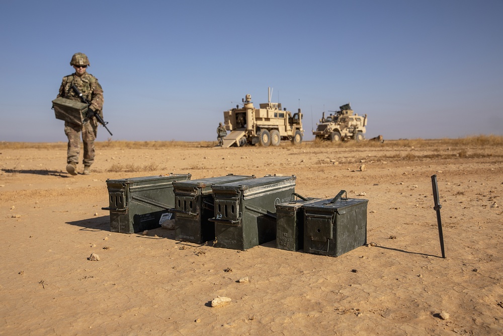 Explosive Ordnance Disposal Exercise with the 663rd Ordnance Company