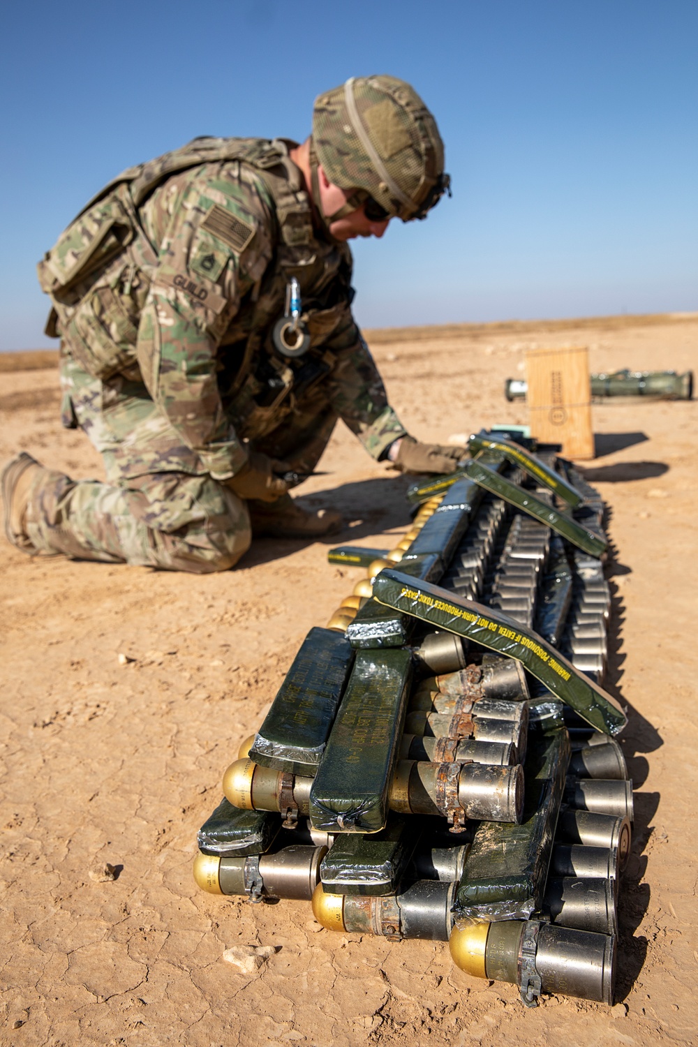 Explosive Ordnance Disposal Exercise with the 663rd Ordnance Company