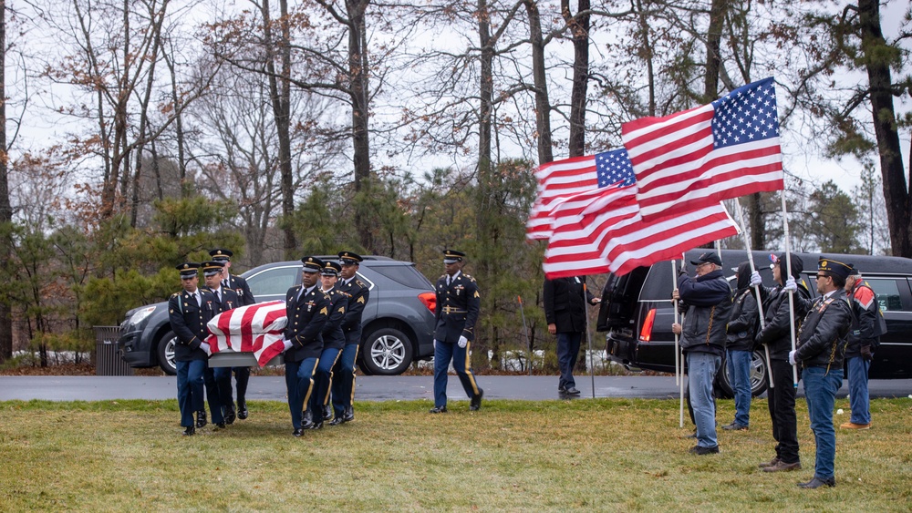 NY Military Forces Honor Guard conducts Calverton Funeral for former Soldier