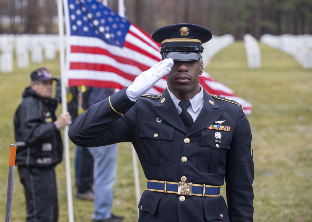 NY Military Forces Honor Guard conducts Calverton Funeral for former Soldier