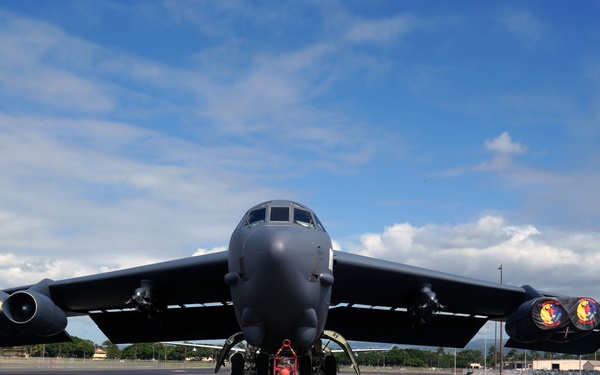 Visiting B-52s