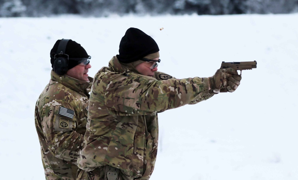 Paratroopers compete in Speed Pistol Challenge