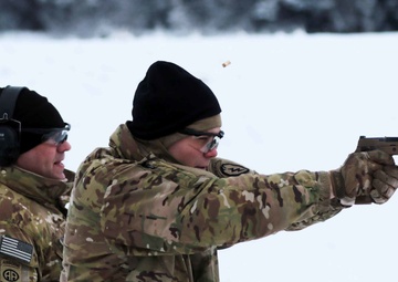 Paratroopers compete in Speed Pistol Challenge