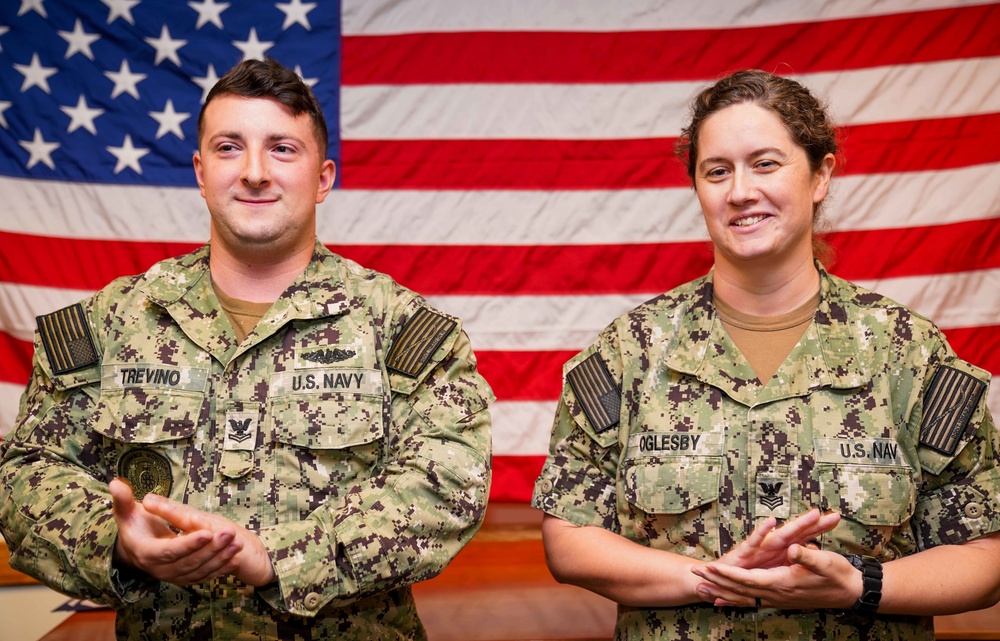 CSS-15 Sailors Awarded SOY and JSOY