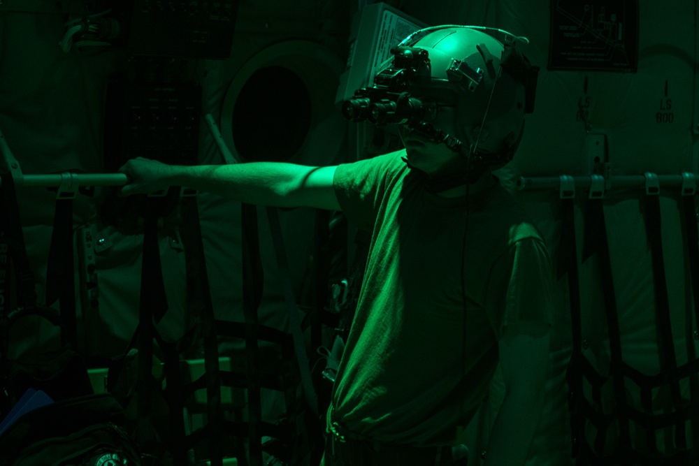 U.S. forces get resupply by 75th Expeditionary Airlift Squadron in East Africa