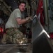 75th Expeditionary Airlift Squadron and 82nd Expeditionary Rescue Squadron train in water jumps